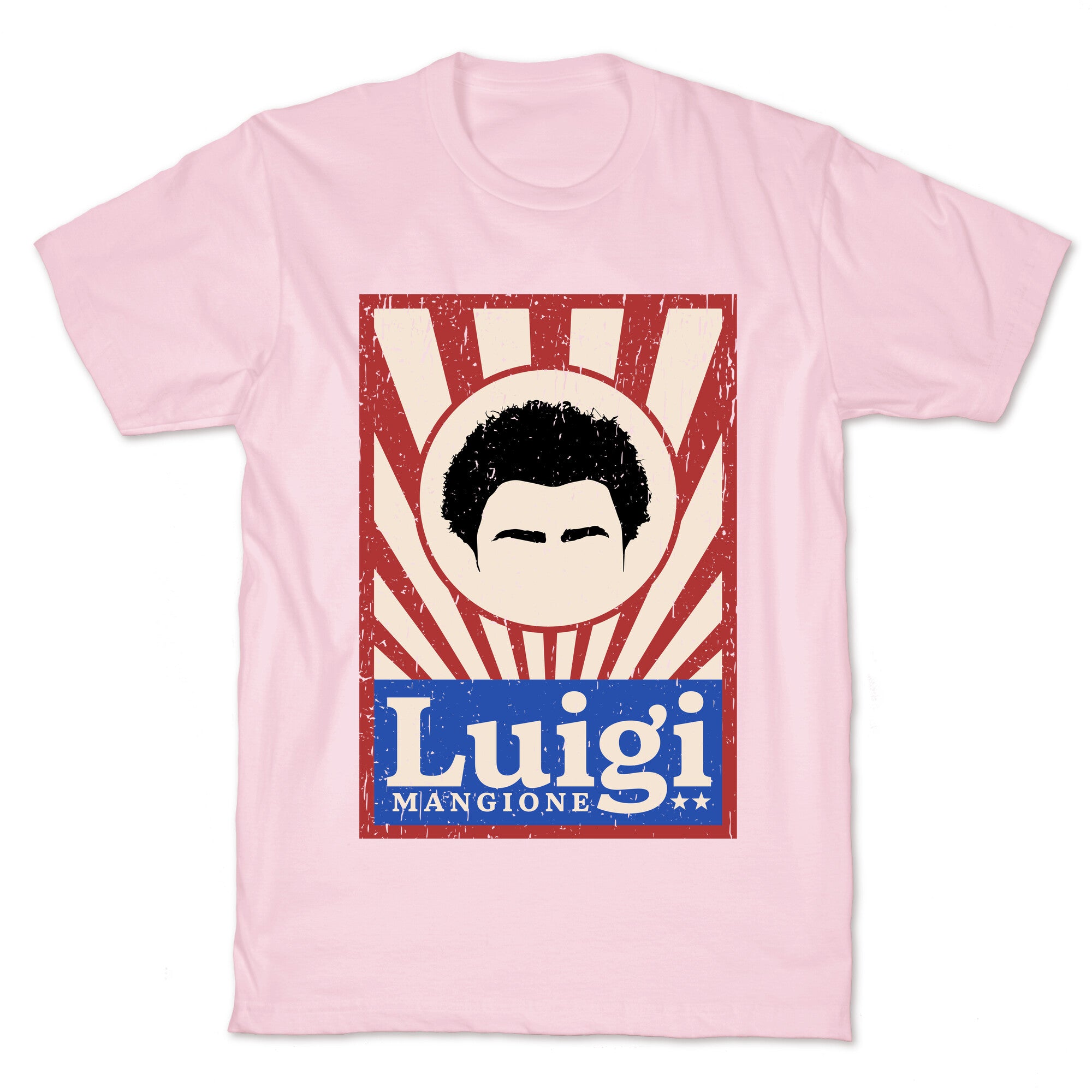 Luigi Mangione Campaign Poster T-Shirt